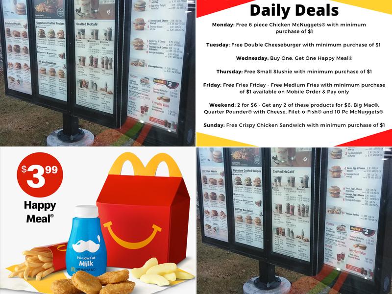 McDonald's Menu