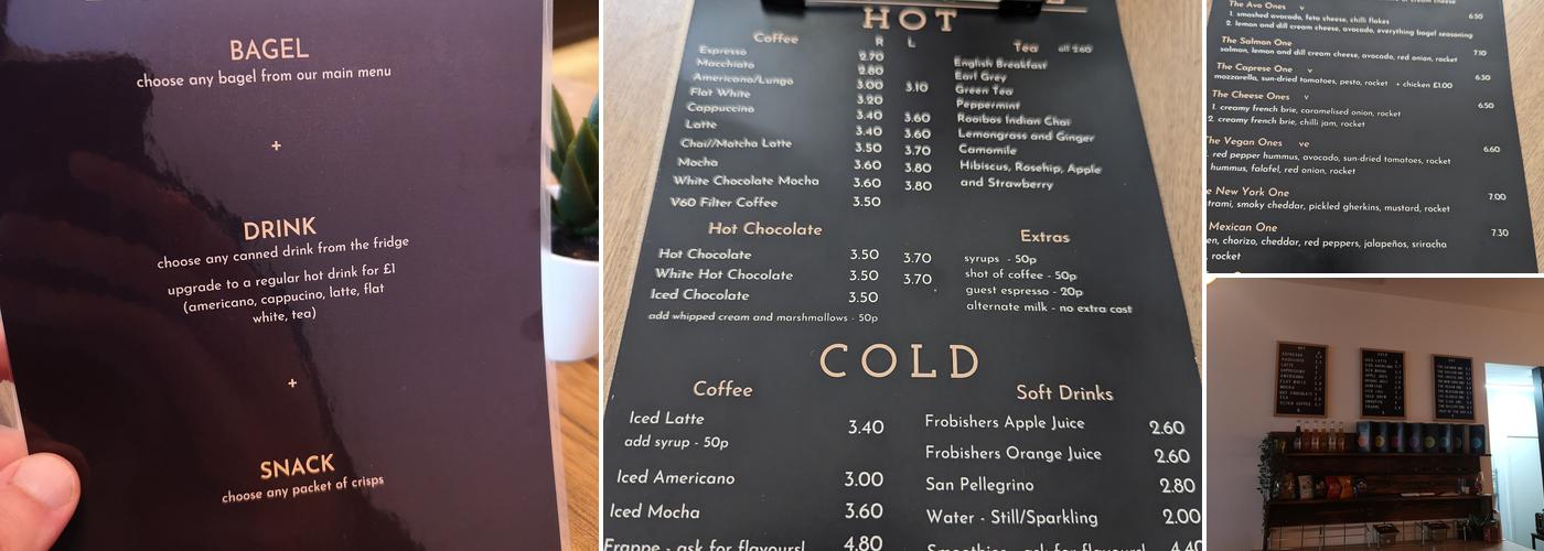 Bean & Gone Espresso Bar Menu