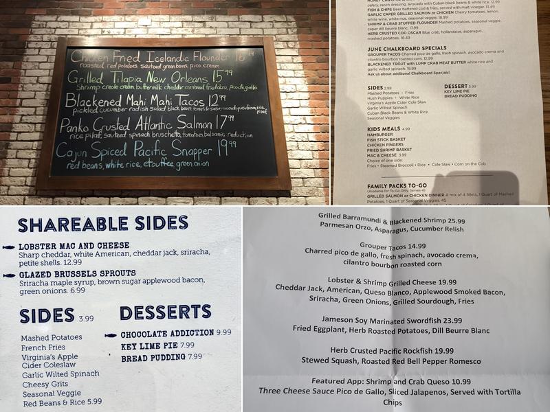 Fish City Grill Menu