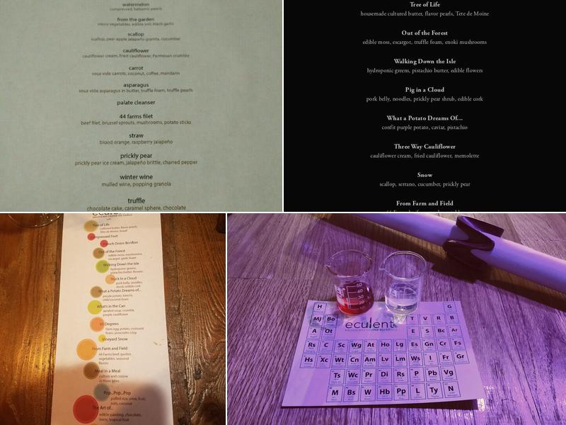 Eculent Menu