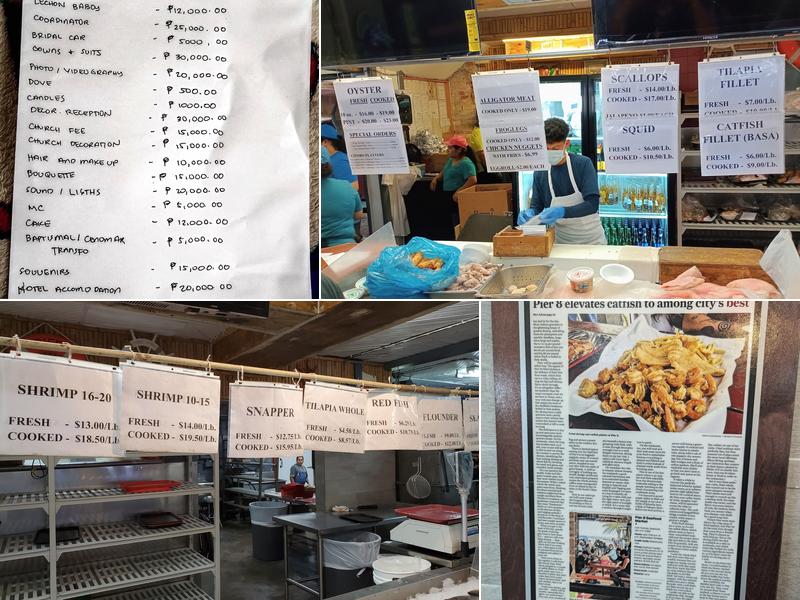 Pier 8 Menu