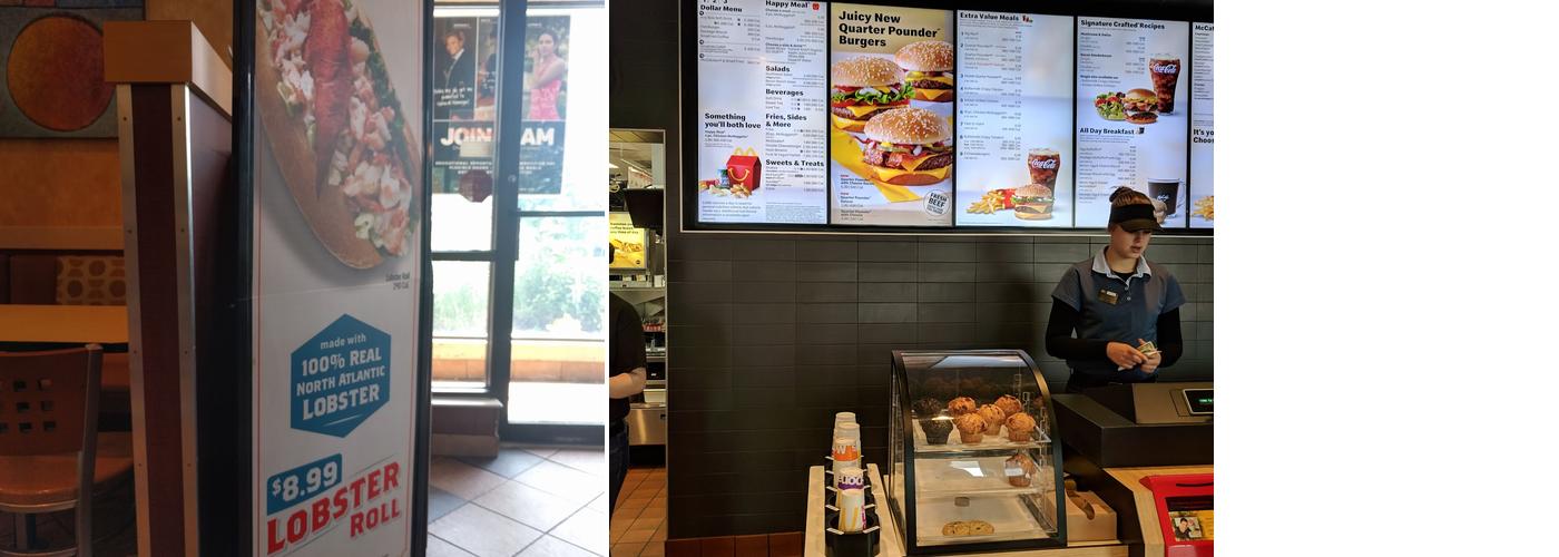 McDonald's Menu
