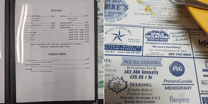 Wiser Choice Menu