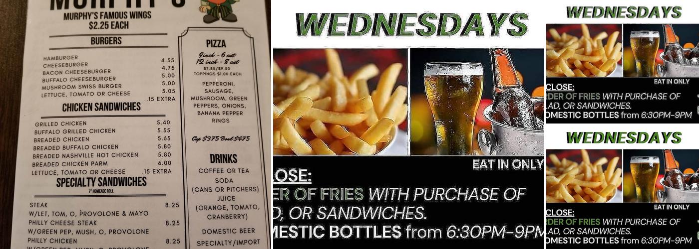 Murphy's Menu