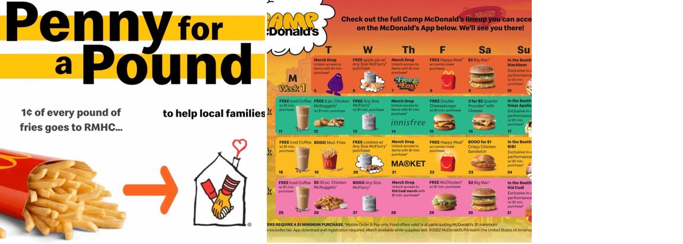 McDonald's Menu