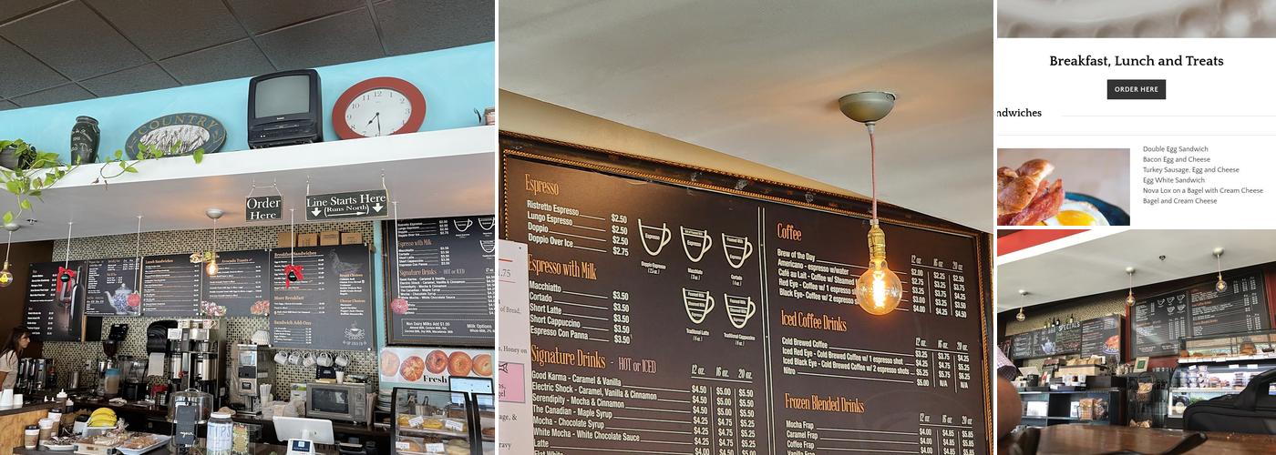 Sip Java Co. Menu