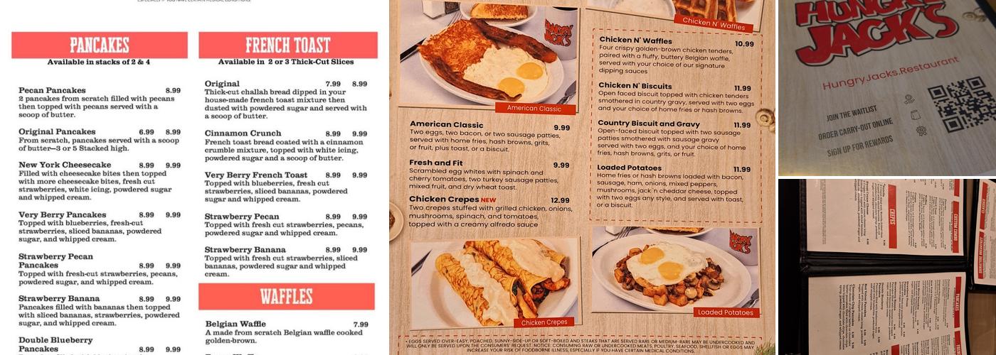 Hungry Jack's Menu