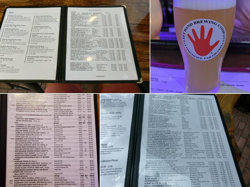 PJD'S Beer & Wine Garden Menu