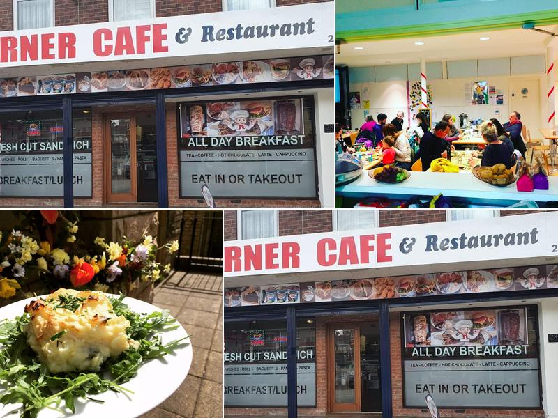 Corner cafe & restaurant