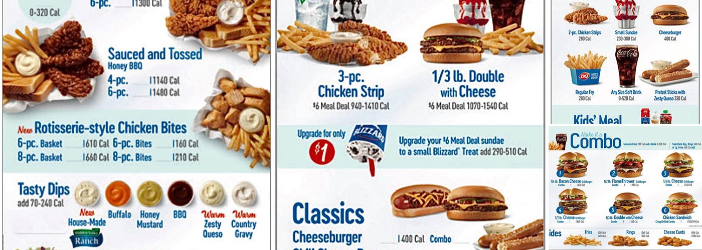 Dairy Queen Grill & Chill Menu