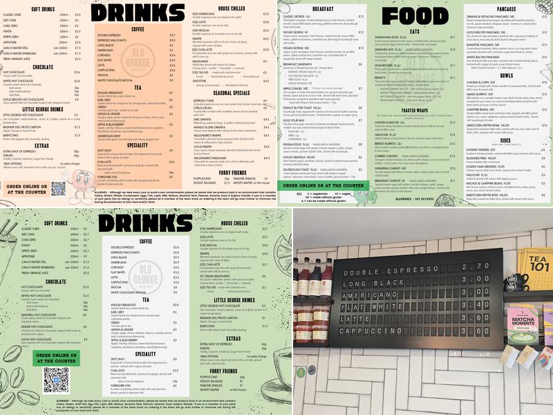Old George Menu