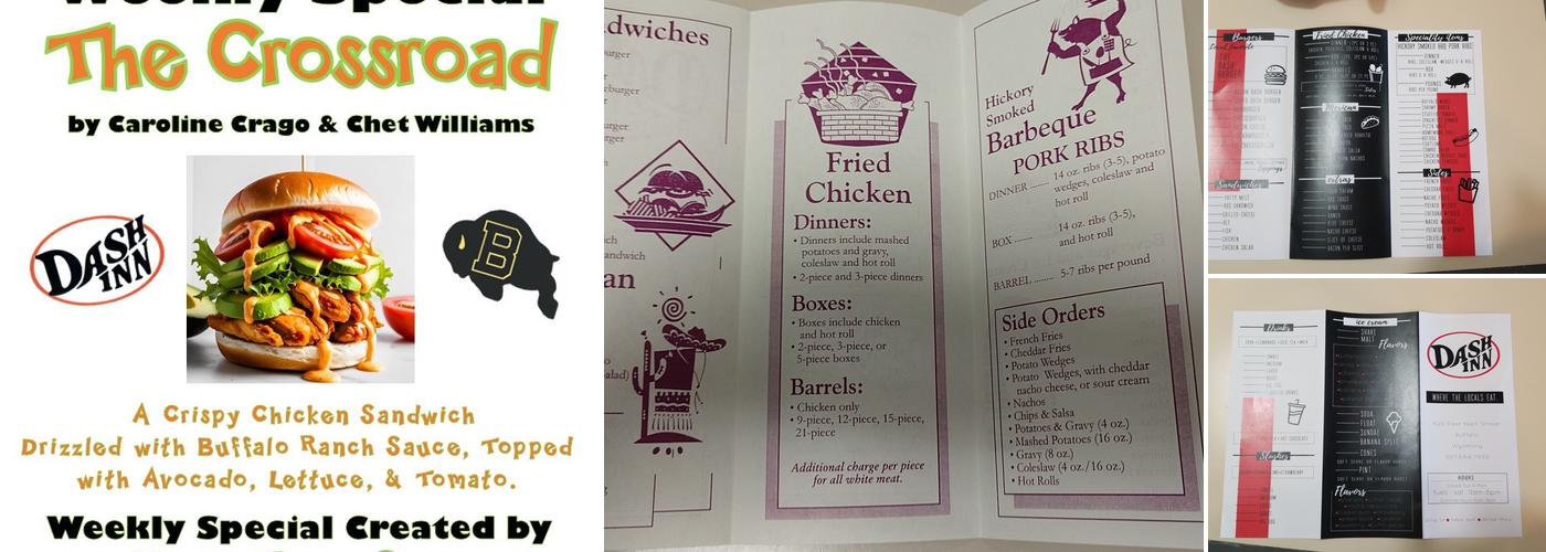 Dash Inn Menu