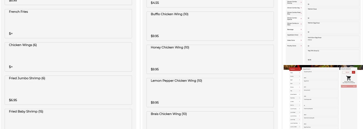 Mr.Eggroll Menu