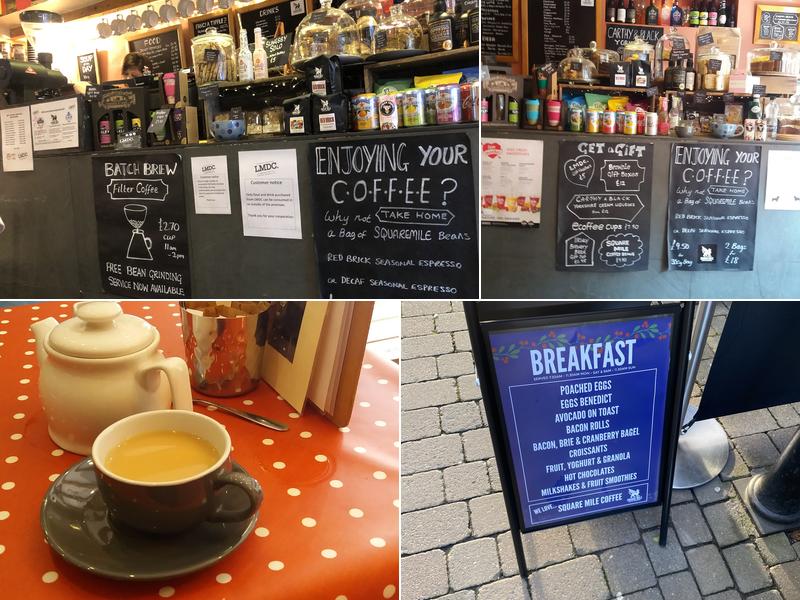 LMDC Espresso Bar Menu