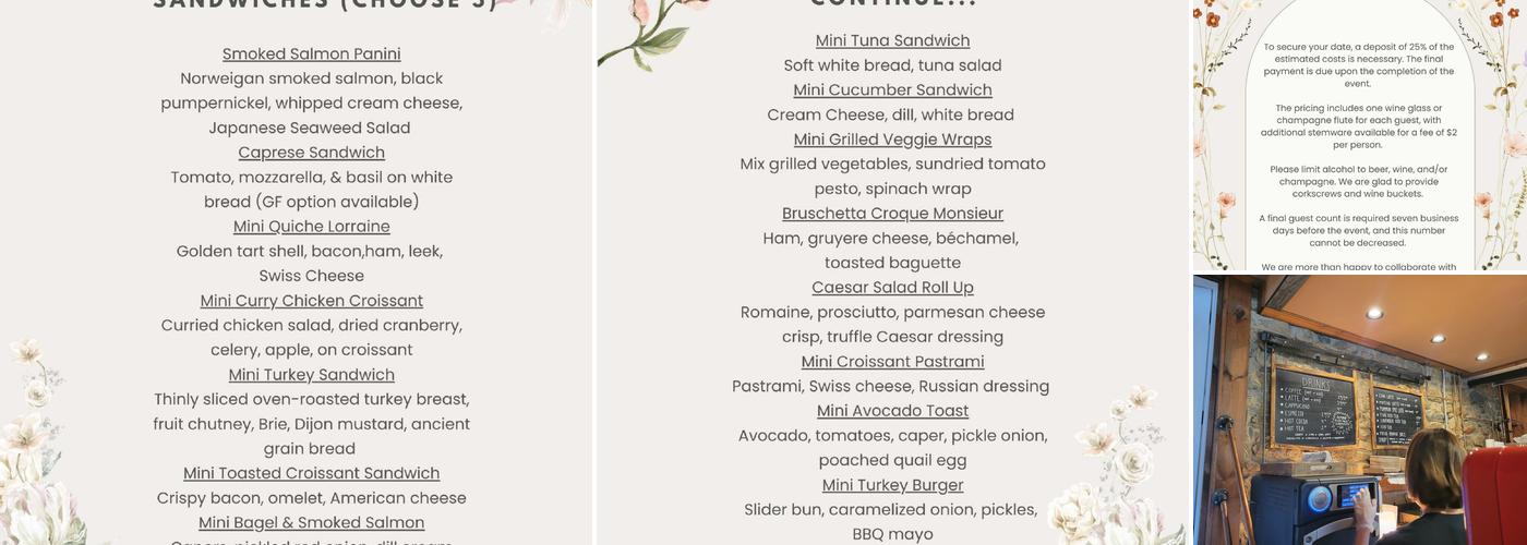 Butterscotch Pastry shop Menu