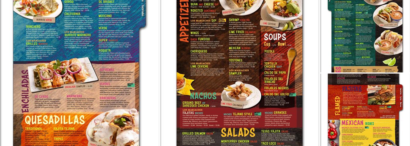 Los Mariachis Mexican Restaurant Menu