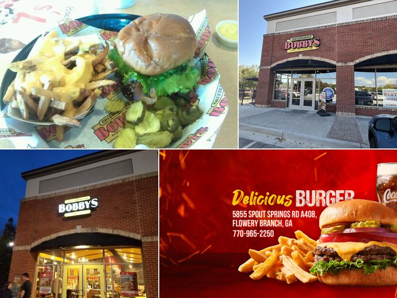 Cheeseburger Bobby's 5855 Spout Springs Rd A408, Flowery Branch