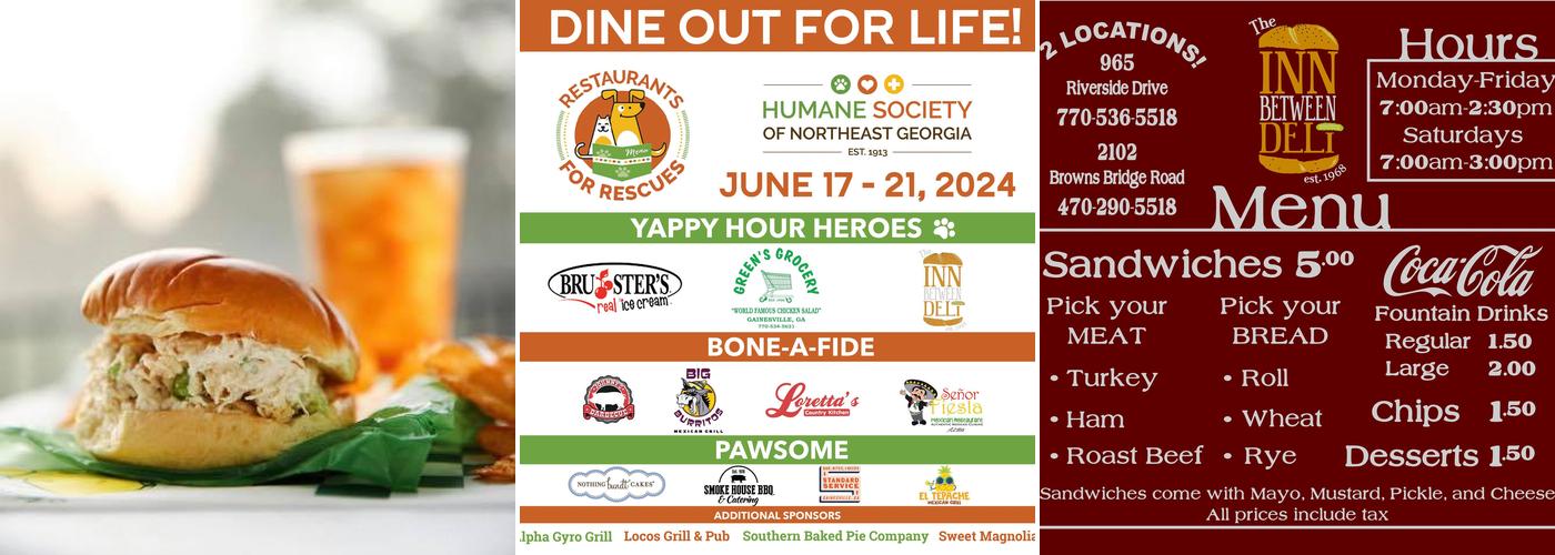 The Inn Between Deli Menu