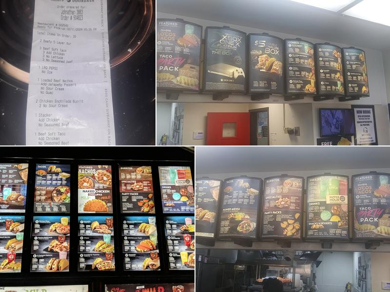 Taco Bell Menu