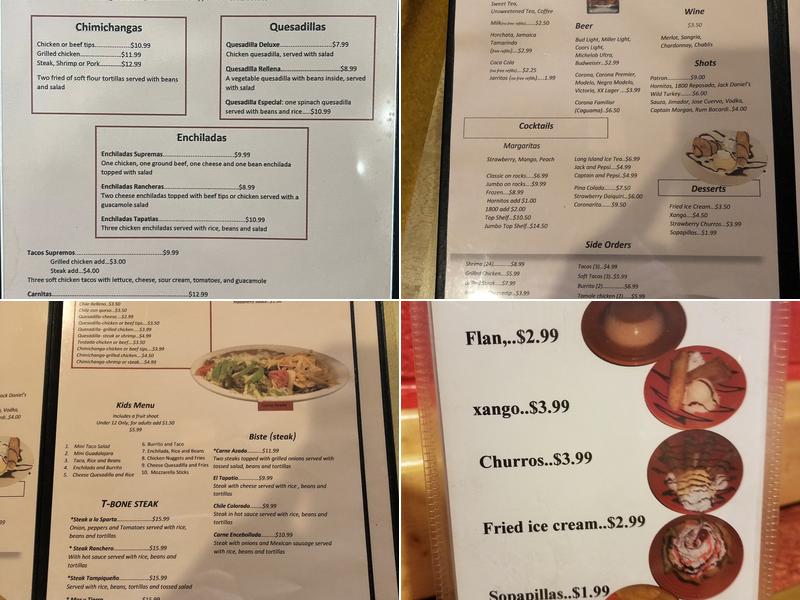 Mis Arados Menu