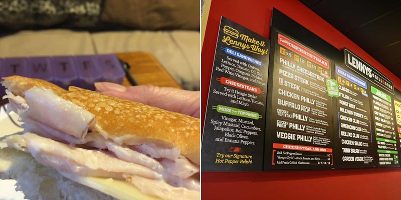 Lennys Grill & Subs Menu