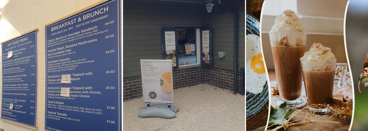 Park Life Café at The Swiss Tea Rooms Menu