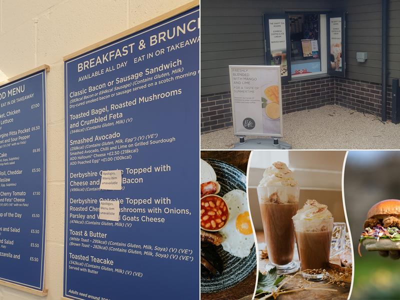 Park Life Café at The Swiss Tea Rooms Menu