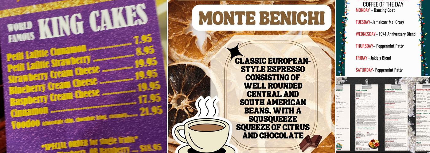 Rao's Bakery & Coffee Cafe Menu