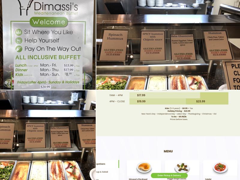 Dimassi's Menu