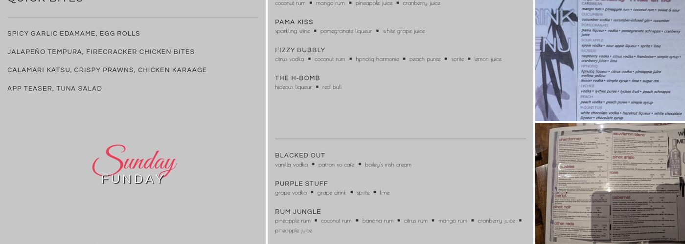 Uni Sushi Menu