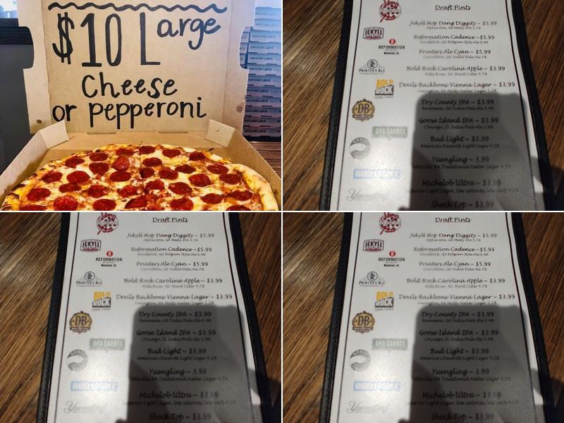 Johnny's New York Style Pizza Menu