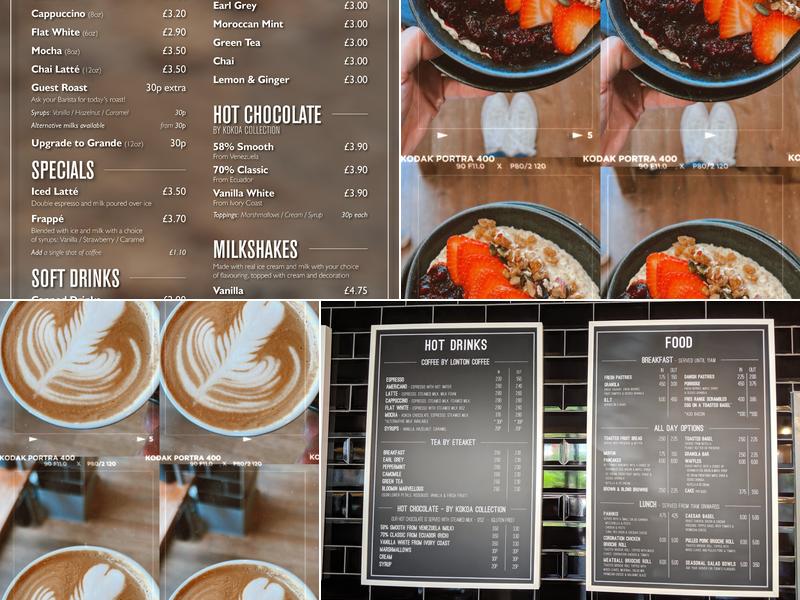 Brew Bar Harrogate Menu