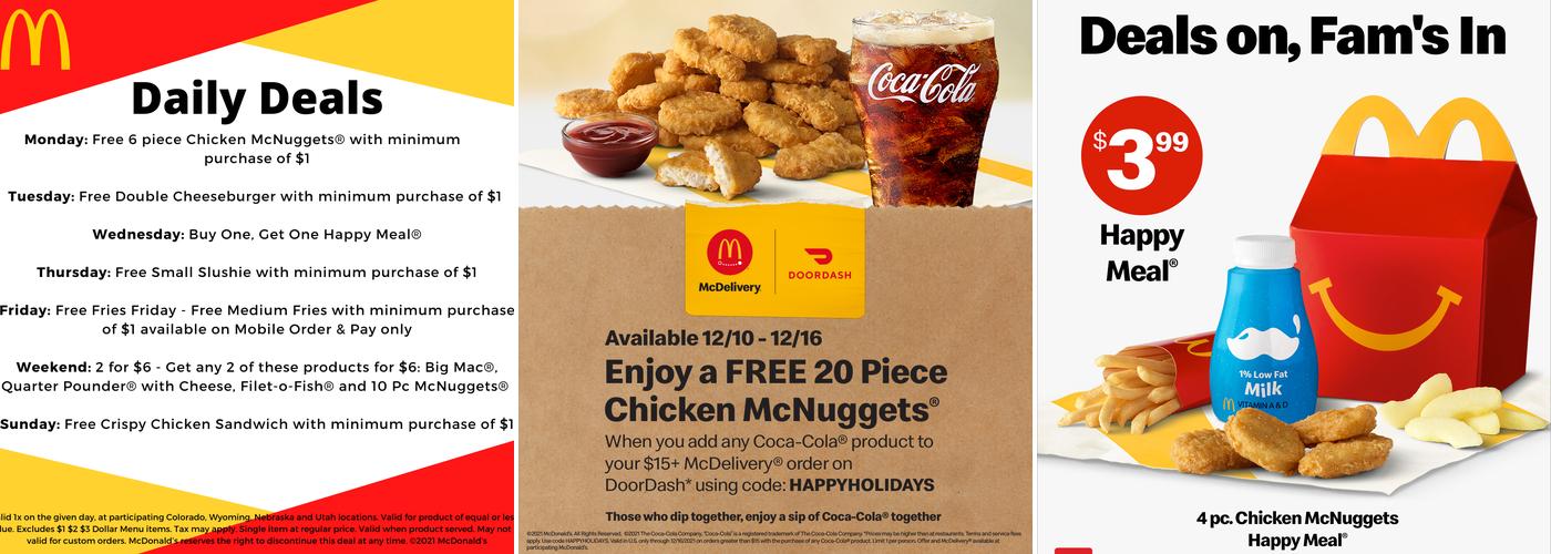 McDonald's Menu