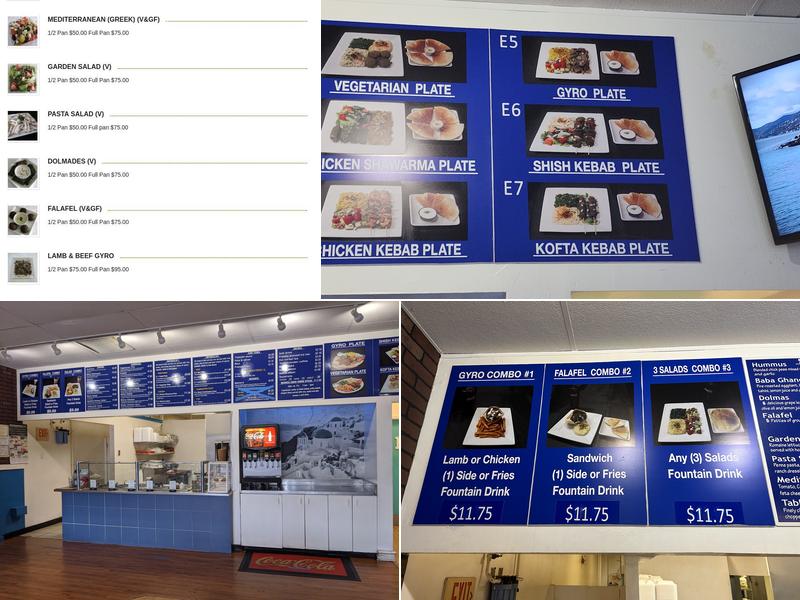 Mediterranean Bistro Menu