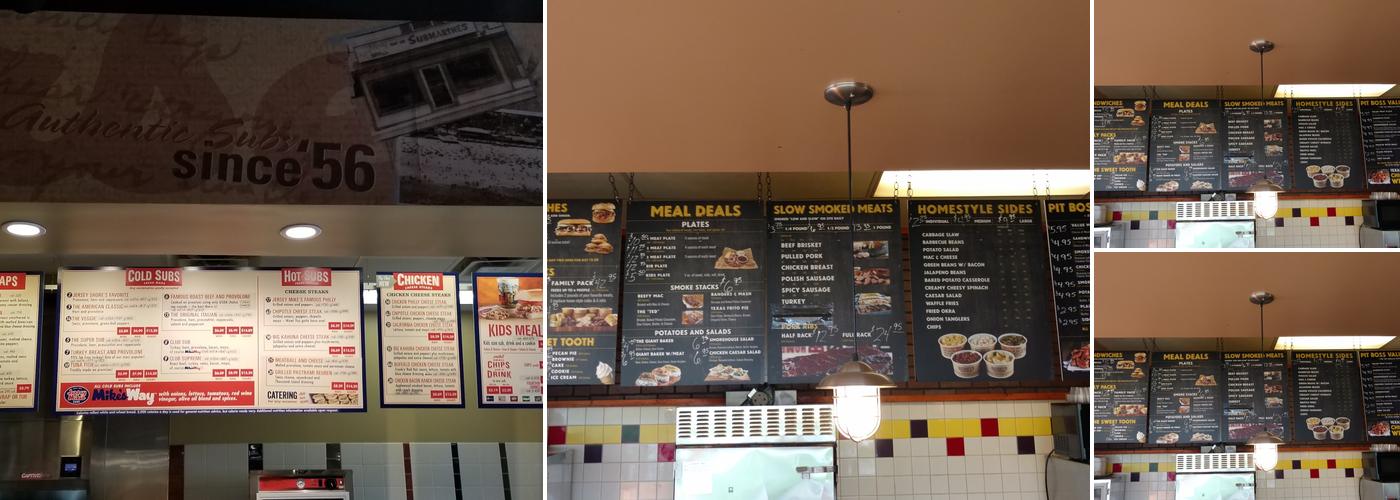 Jersey Mike's Subs Menu