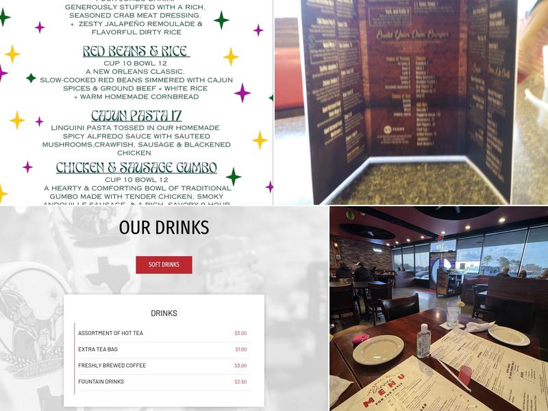 The Omega Grill Menu