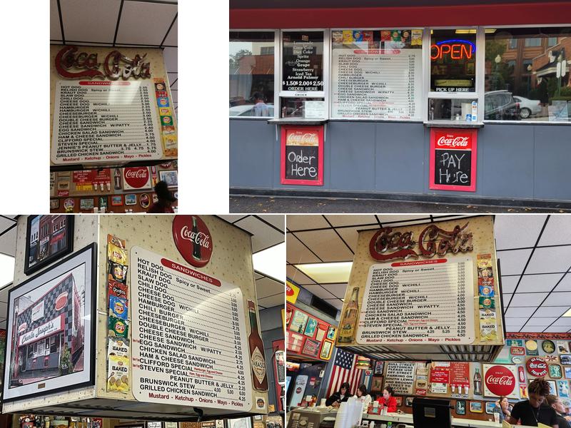 Charlie Joseph's Downtown Menu