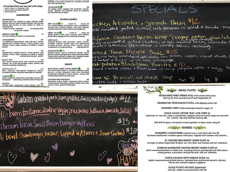 505 Eats Menu