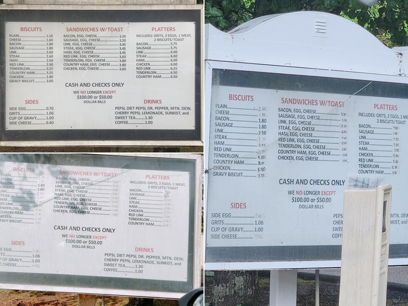 Tyler’s Menu