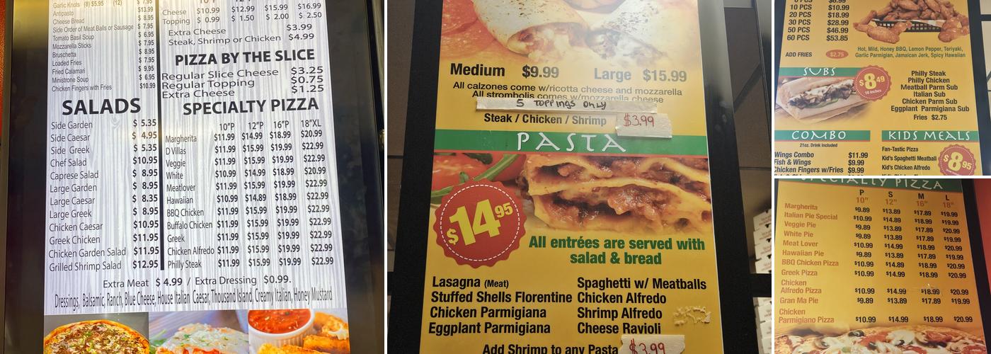 Italian Pie (In Dacula GA) Menu