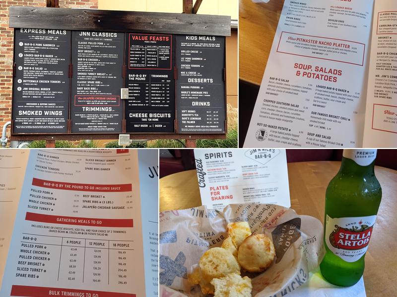Jim 'N Nick's Bar-B-Q Menu