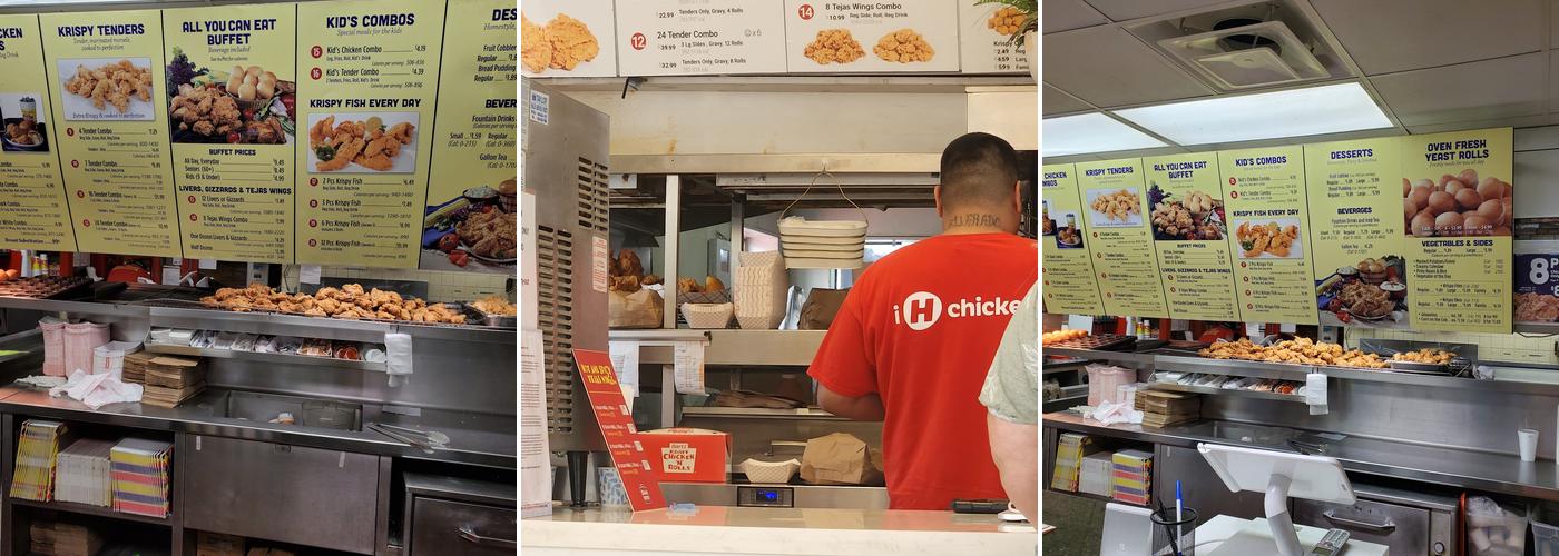 Hartz Chicken Buffet - Porter Menu