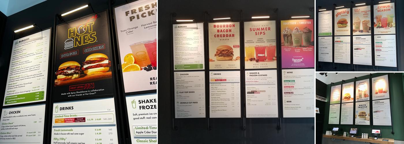 Shake Shack Rice Village Menu