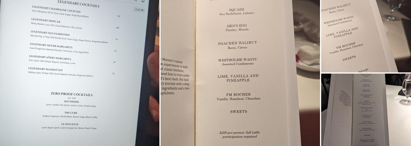 Atlas Menu