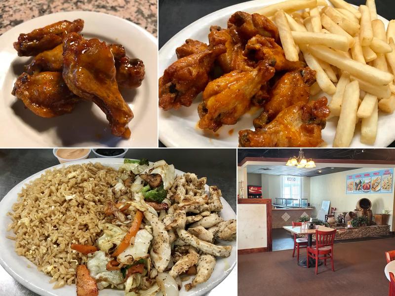 Best Breakfast and Wings & Hibachi