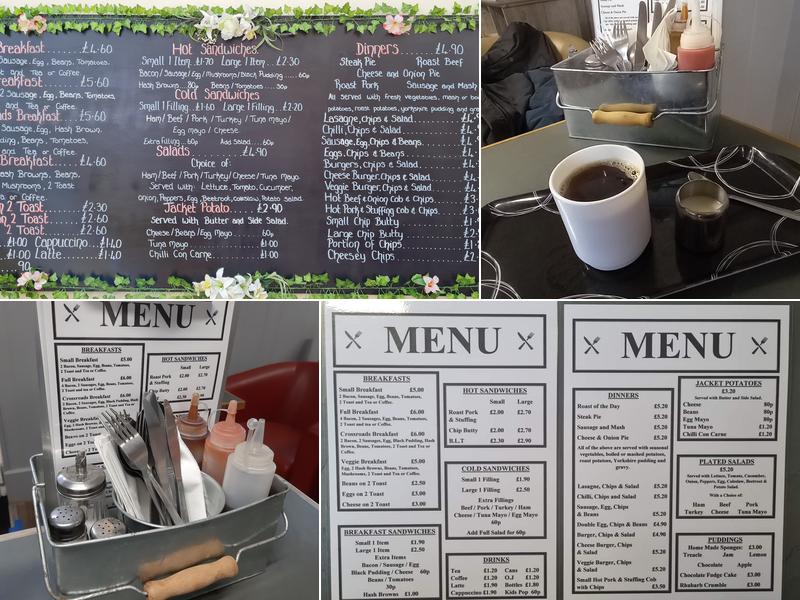 Crossroads Cafe Menu