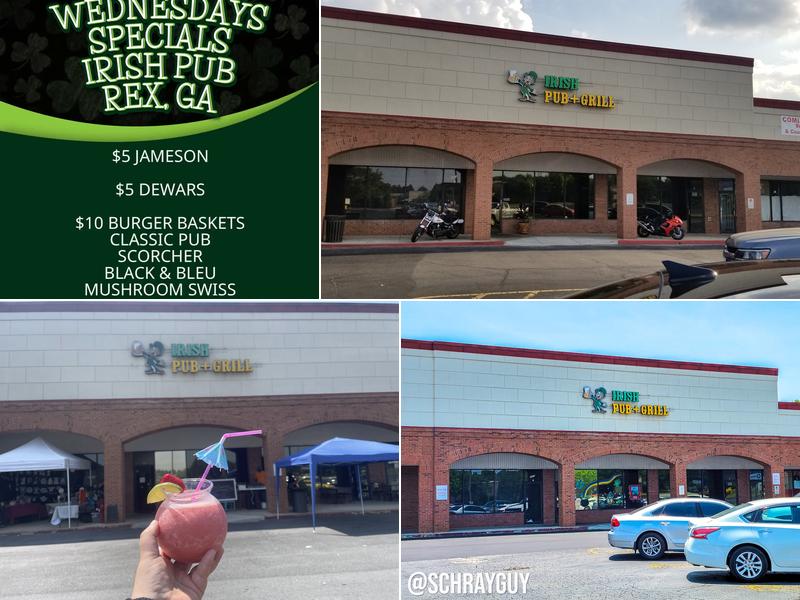 Pub + Grill 6459 GA-42 Suite 10, Rex