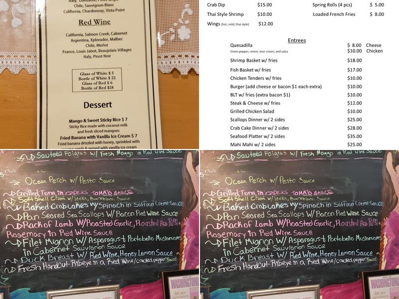 LightHouse Restaurant Menu