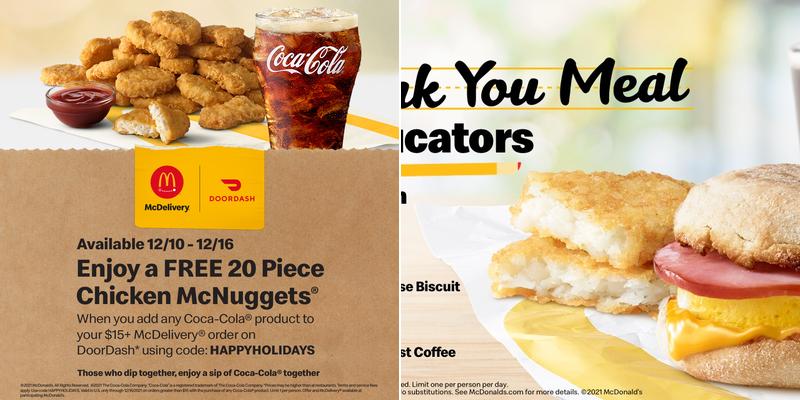 McDonald's Menu