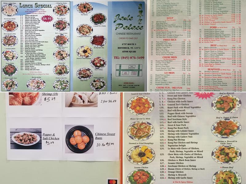 Jade Palace Menu
